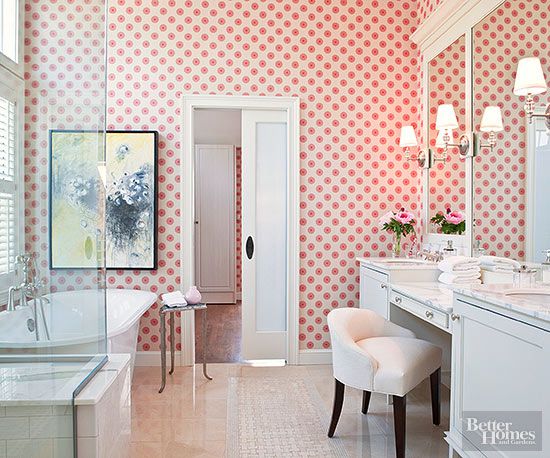Bathroom Wallpaper Ideas | Better Homes & Gardens