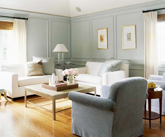 Gray Living Room Decorating | Better Homes & Gardens