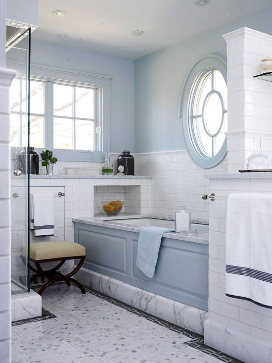 Blue Bathroom Design Ideas | Better Homes & Gardens
