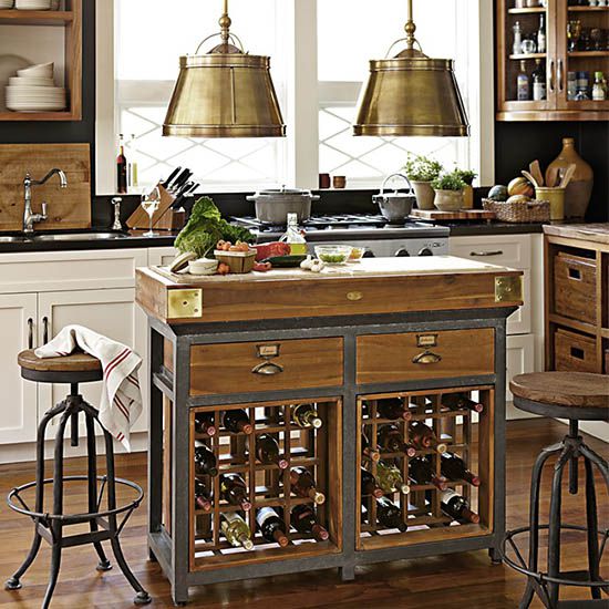 Rustic Meets Romantic Tuscan Kitchen Better Homes Gardens