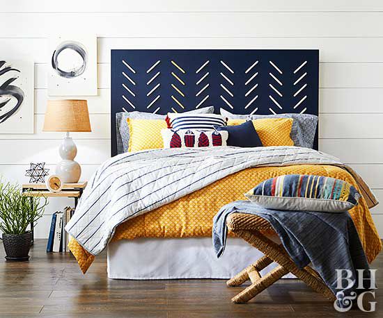 Dress Up Your Headboard With Embroidery, Can You Dye Your Headboard