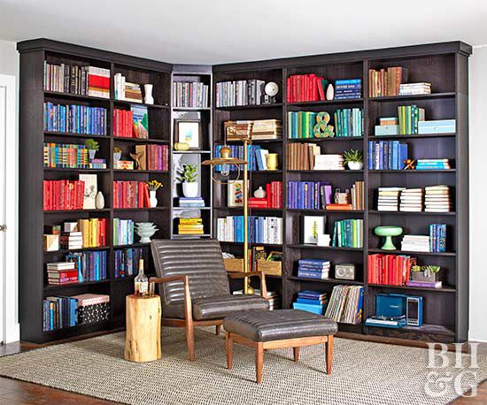 Design Standards For Shelves And, Diy Low Horizontal Bookcase