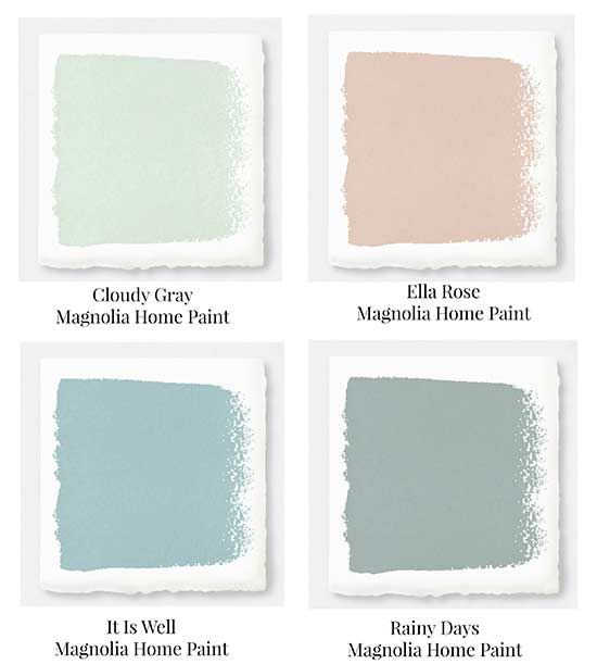 Magnolia Paint Colour Chart