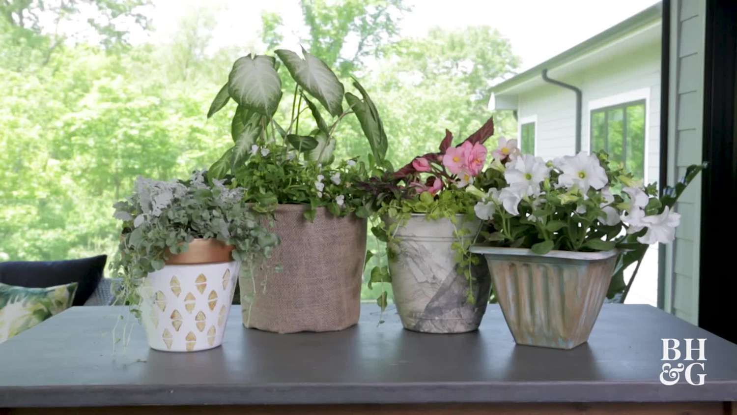 container gardens | better homes & gardens