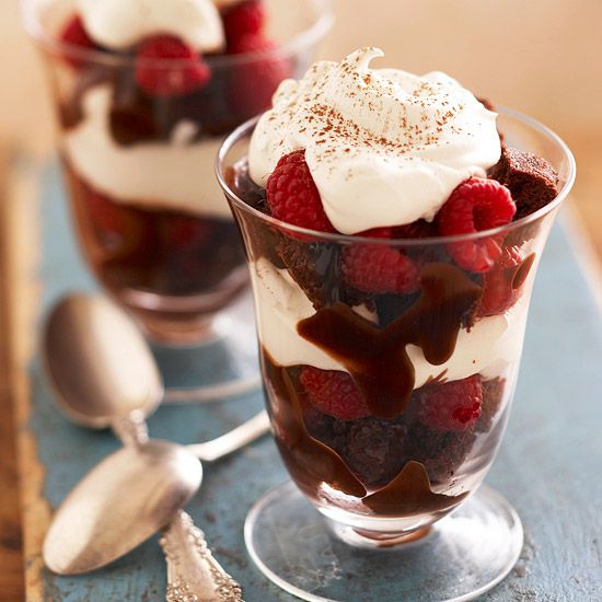 Individual Brownie Trifles | No Bake Desserts To Make This Summer | Homemade Recipes
