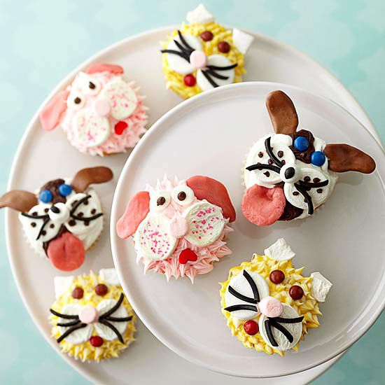 Dog Puppy eßbar Cake Image-Cloth Party Decoration Cupcake Birthday Cupcake New