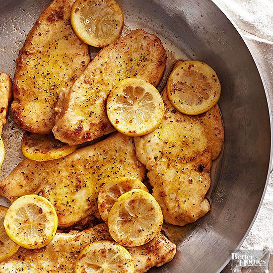 Lemon Butter Skillet Chicken | Amazing First Date Dinner Recipes | date night recipes to make together