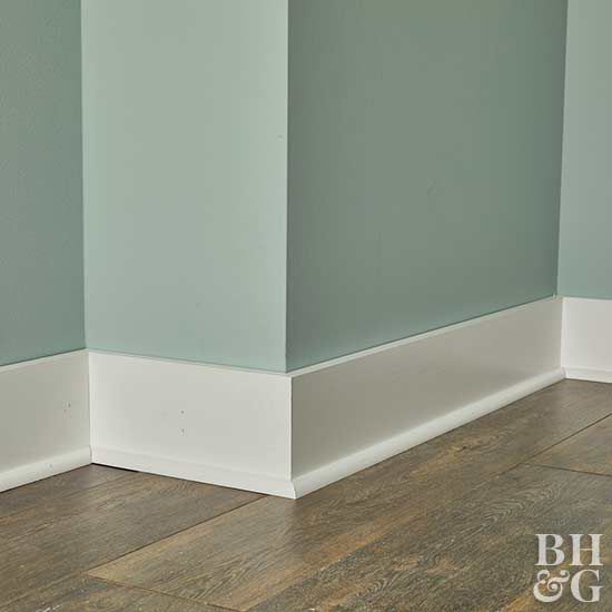 Painting And Staining Baseboards Better Homes Gardens - How To Paint Baseboards And Trim