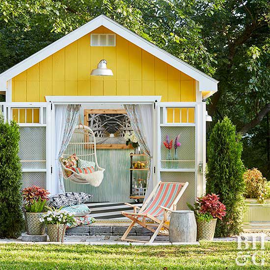 Amazing Makeover Ideas for Your Garden Shed | Better Homes ...