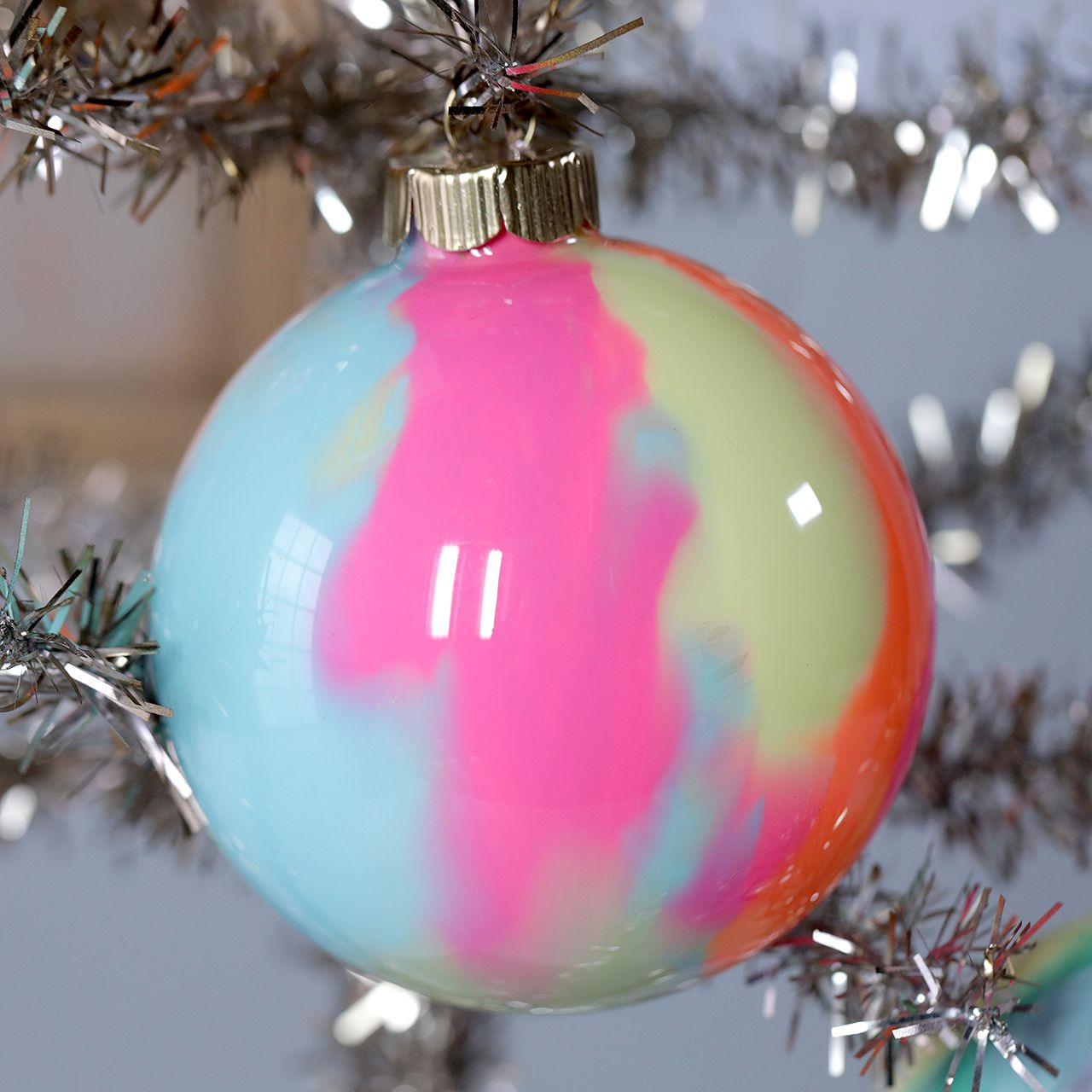 Classic, Circle Class of 2020 Christmas Tree - Inspired Silver Circle Class of 2020 Classic Holiday Ornament