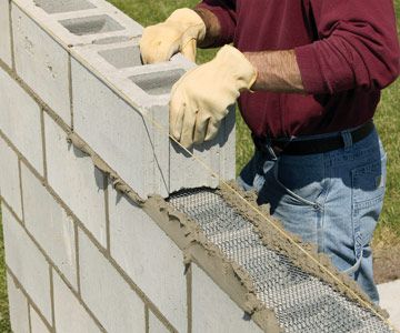 Build a Concrete Block Wall | Better Homes & Gardens