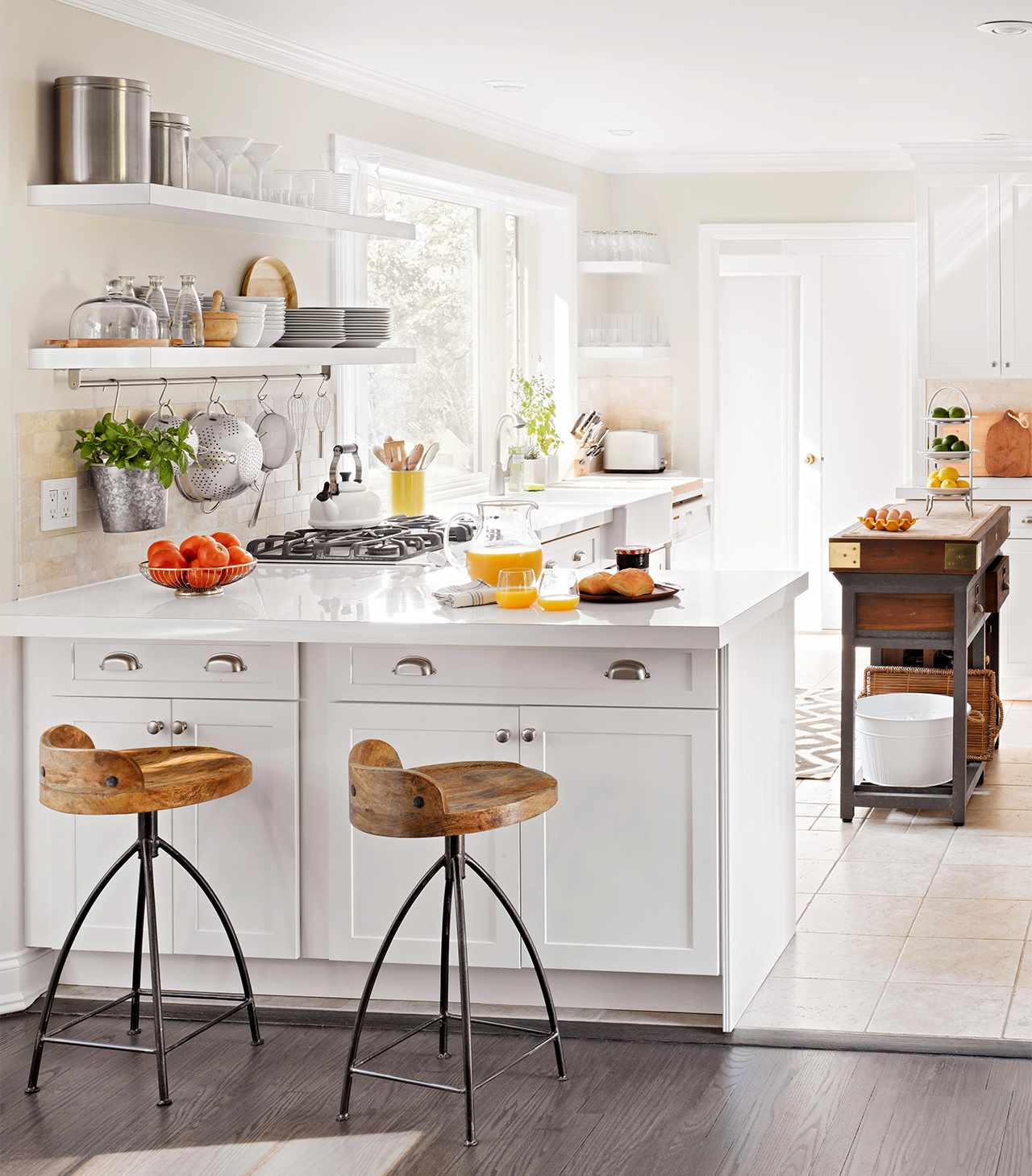 Make a Small Kitchen Look Larger Better Homes & Gardens