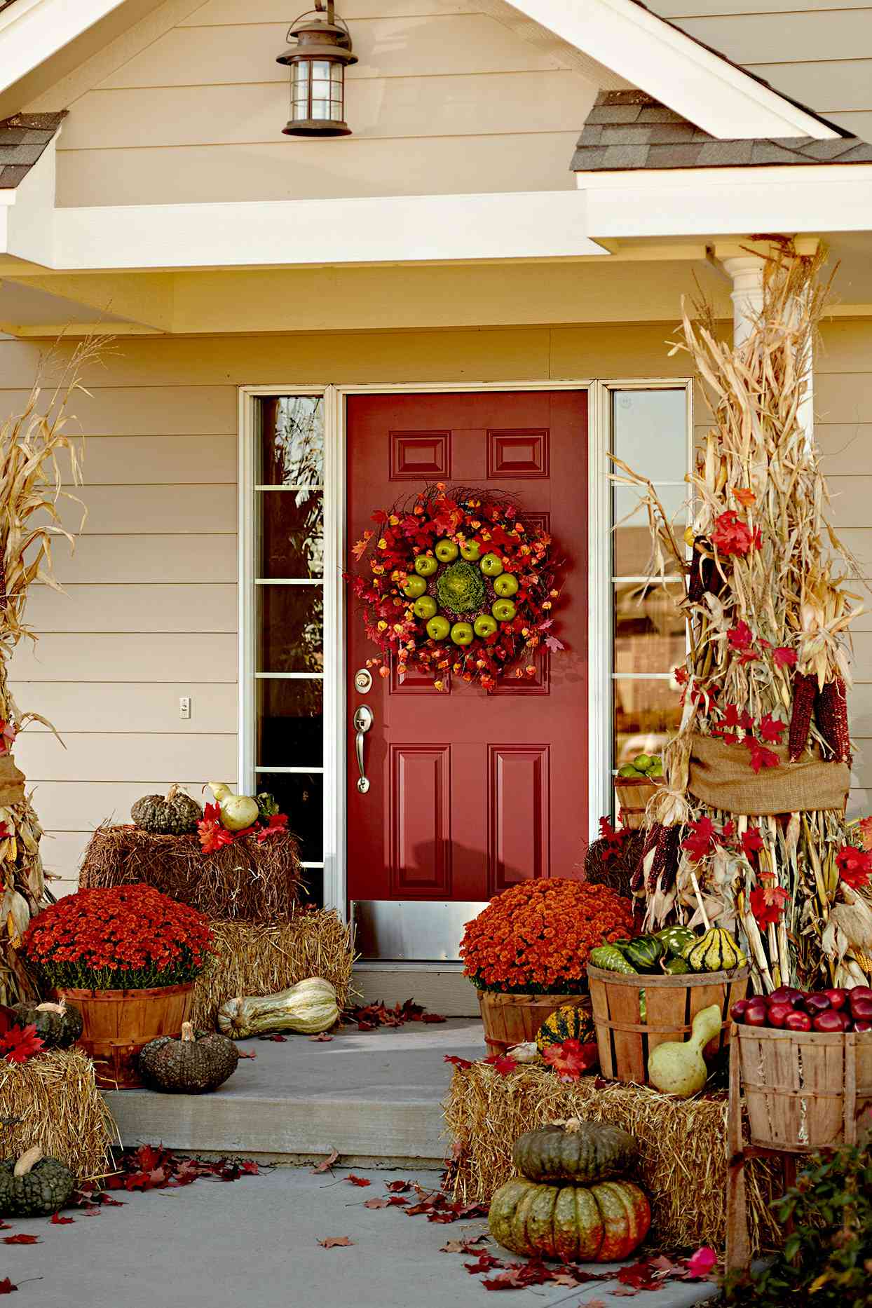 21 Ideas for Your Prettiest Fall Front Door Ever | Better Homes & Gardens