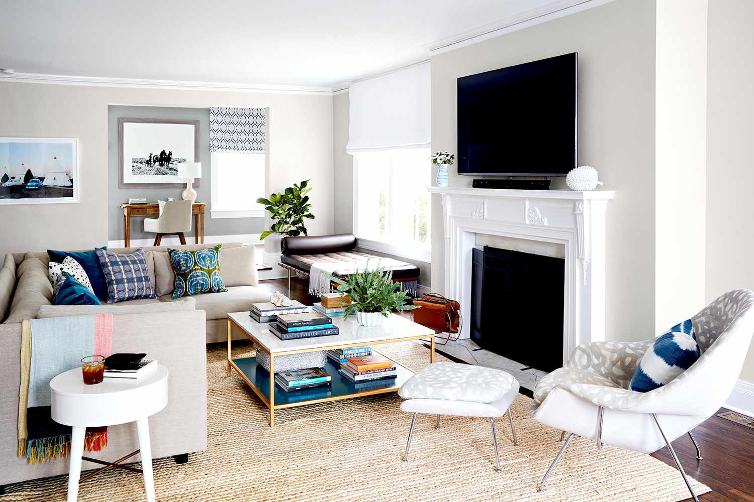 16 Clever Ways To Use Furniture For Living Room Storage Better Homes Gardens