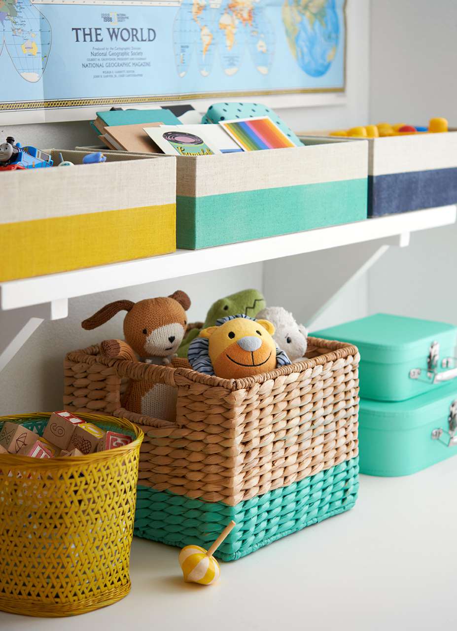 childrens toy storage baskets