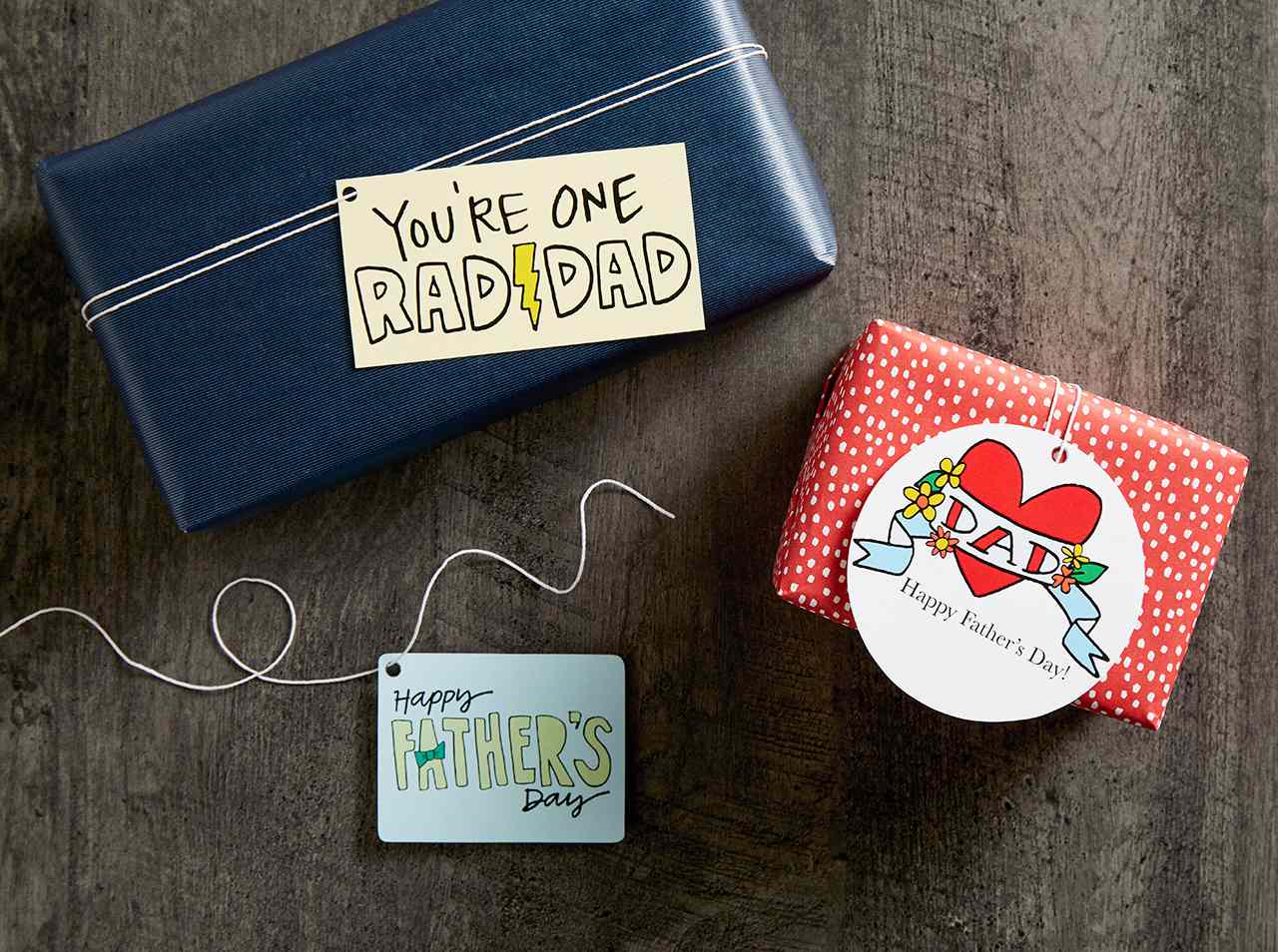 Gifts For Dad Birthday Presents Love You Father's Day Gift Card Father Dads