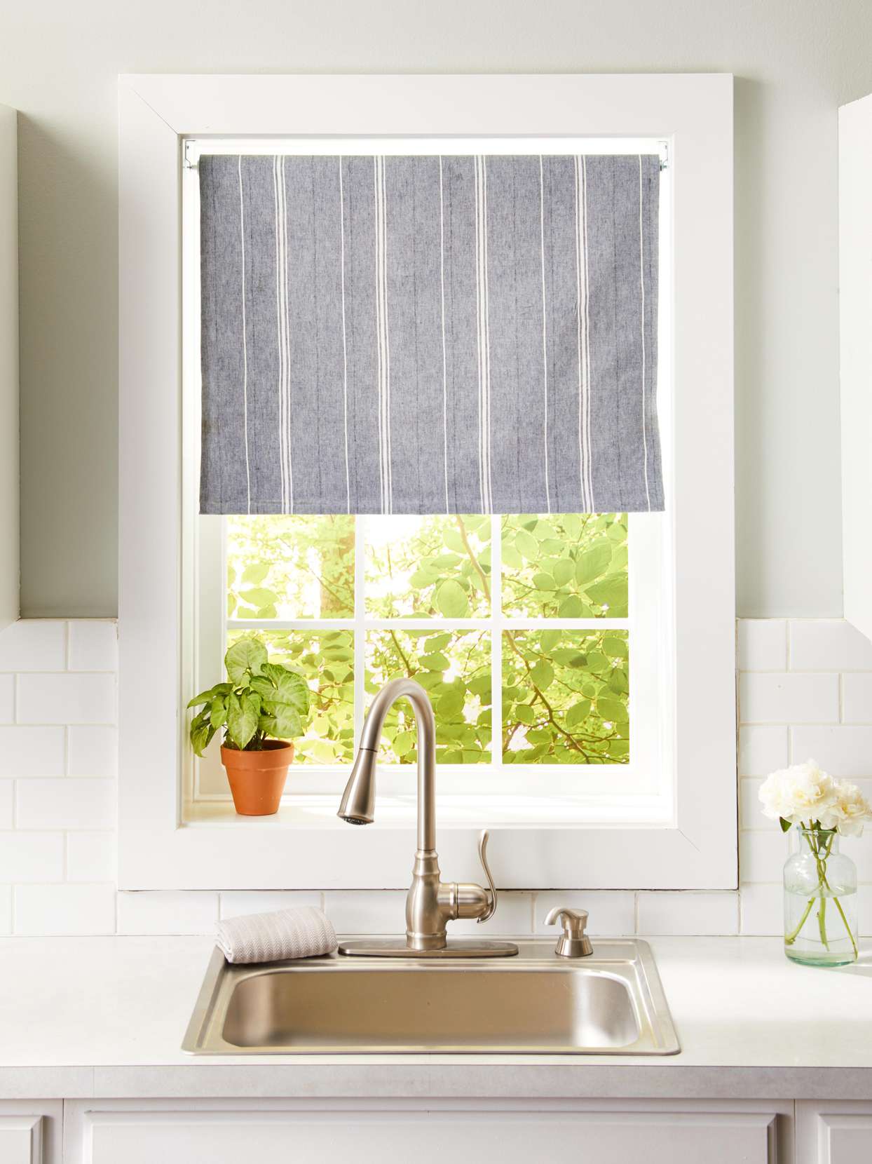 Fresh Kitchen Decor Window Drapes Valance Rectangle Home Cabinet Sheer Curtains 