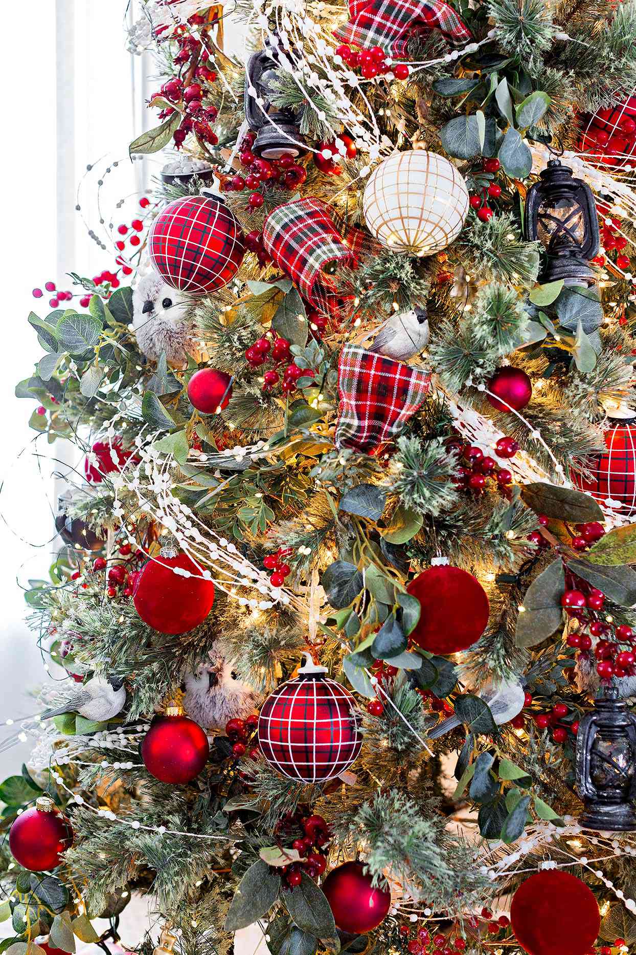 Xmas Tree Ornaments Christmas Green Ribbon Decoration Home Party Holiday Decor 