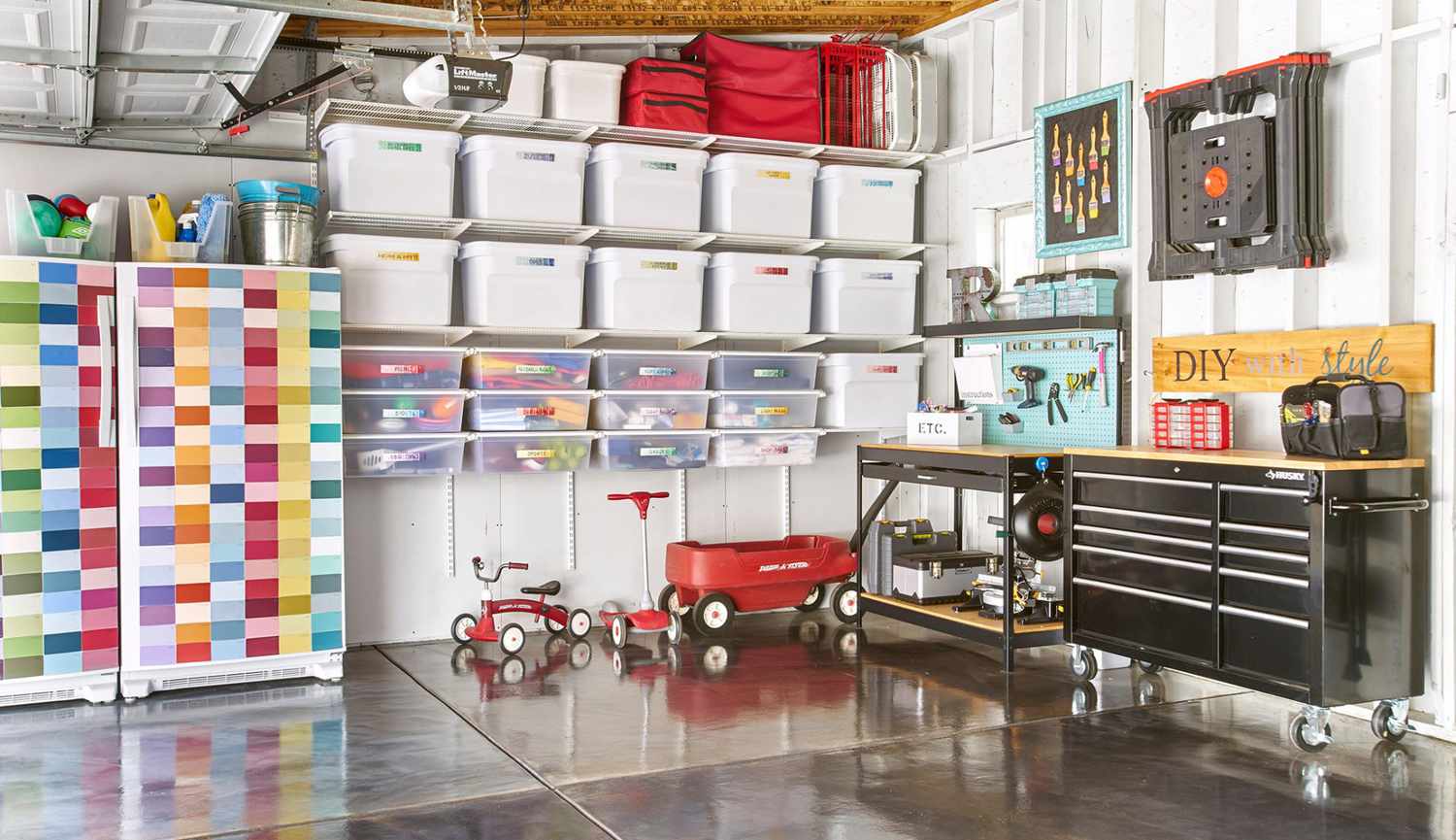 27 Genius Garage Storage Ideas To Get, How To Organise Garage Shelves