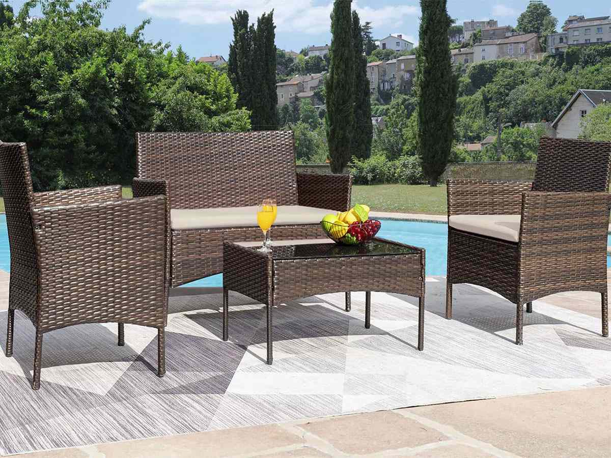 Hot Indoor & Outdoor Round Garden Chair Bistro Stool Patio Dining Home Seat Pads 