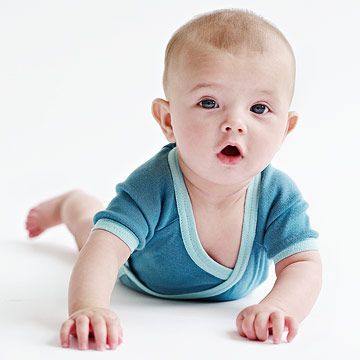 a baby at 8 months