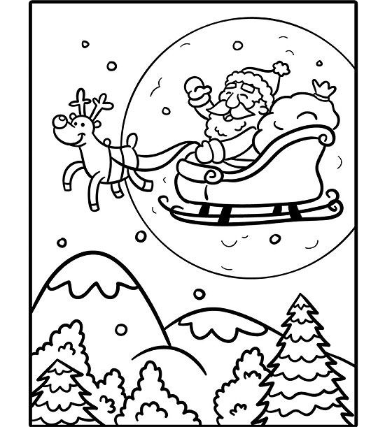 Printable Holiday Coloring Pages | Parents