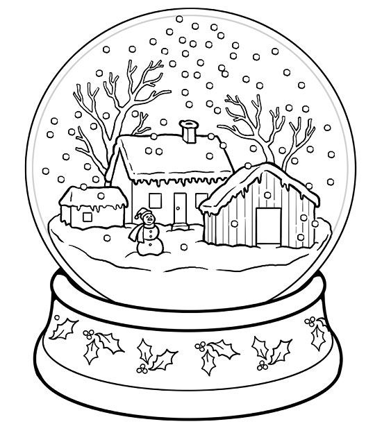printable winter coloring pages  parents