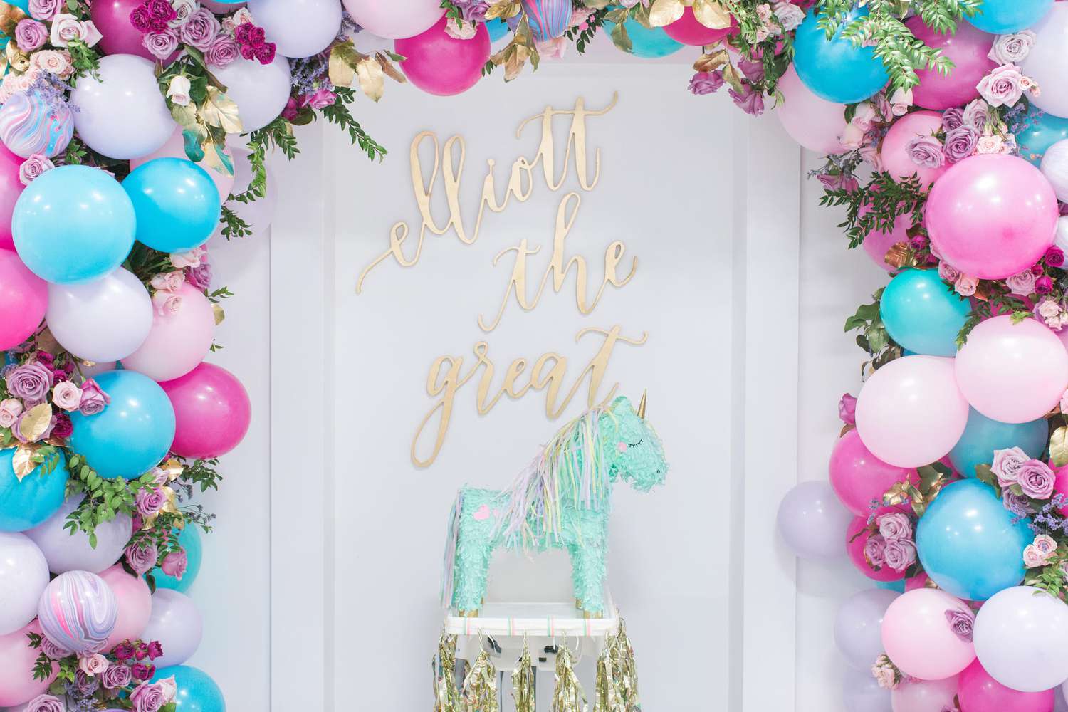 This Unicorn Themed 1st Birthday Party Is Definitely the 