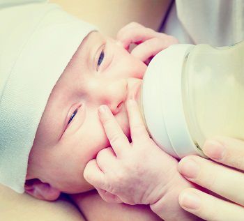 bottle feeding breast milk