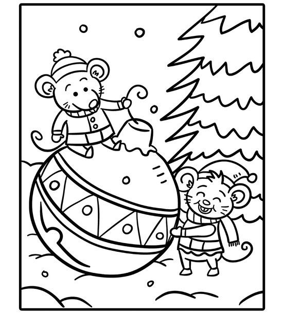 Printable Holiday Coloring Pages Parents