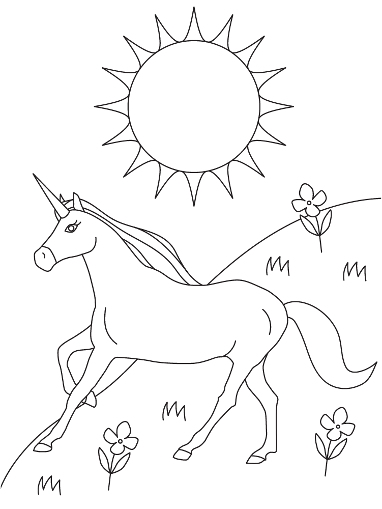 Free Printable Unicorn Coloring Pages | Parents