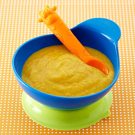 Curried Carrots And Red Lentil Puree Parents