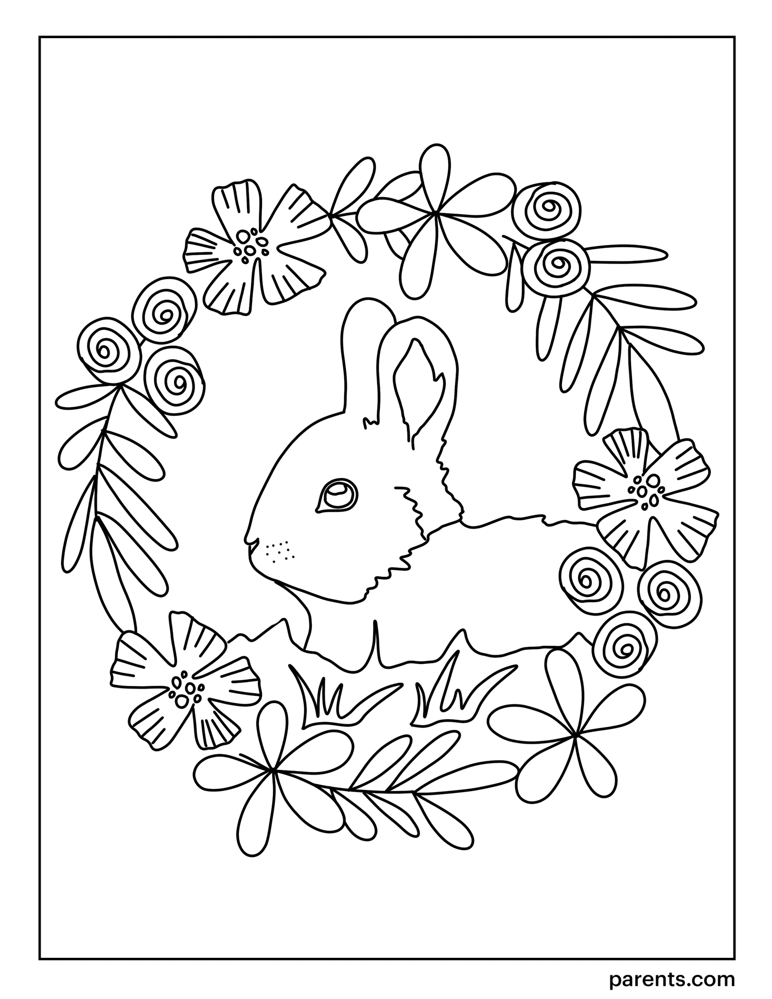 10 Free Easter Coloring Pages For Kids Parents