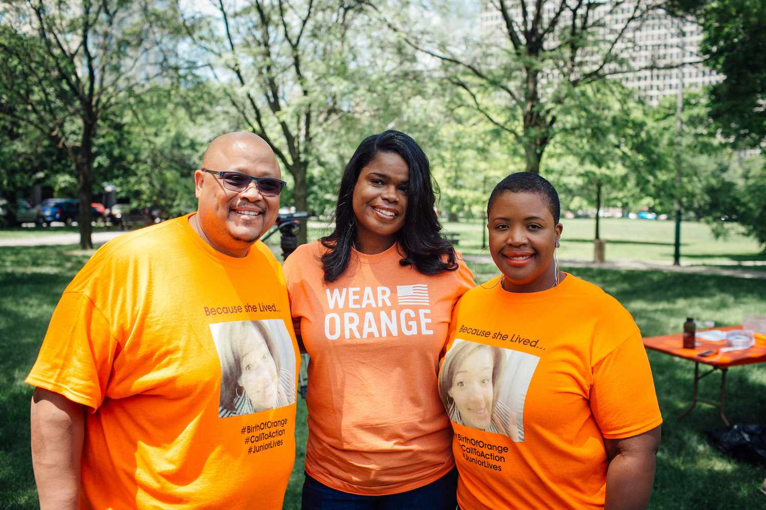 orange t shirt against gun violence