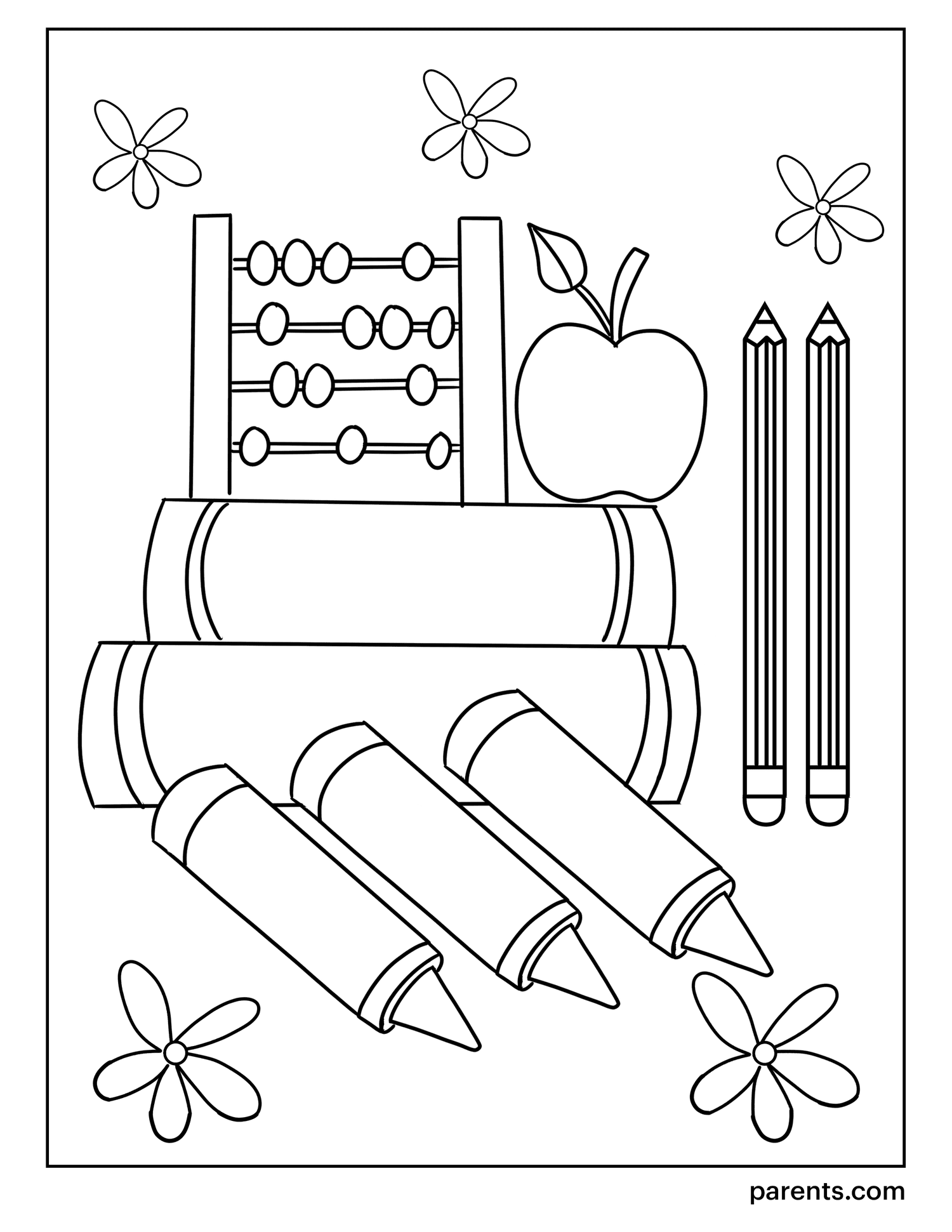 20 Printable Back to School Coloring Pages for Kids