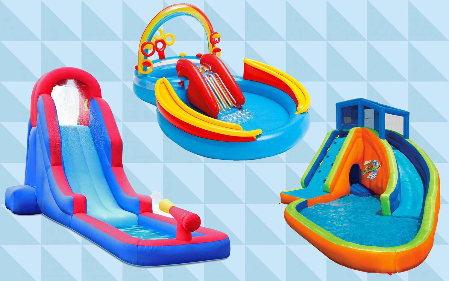 8 Best Inflatable Water Slides For Kids, How To Make A Water Slide For Above Ground Pool