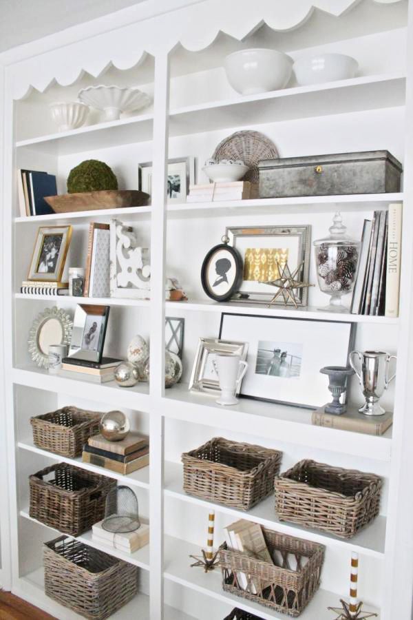 15 Ideas For Shelf Displays Midwest Living - Large Shelf Decor Ideas