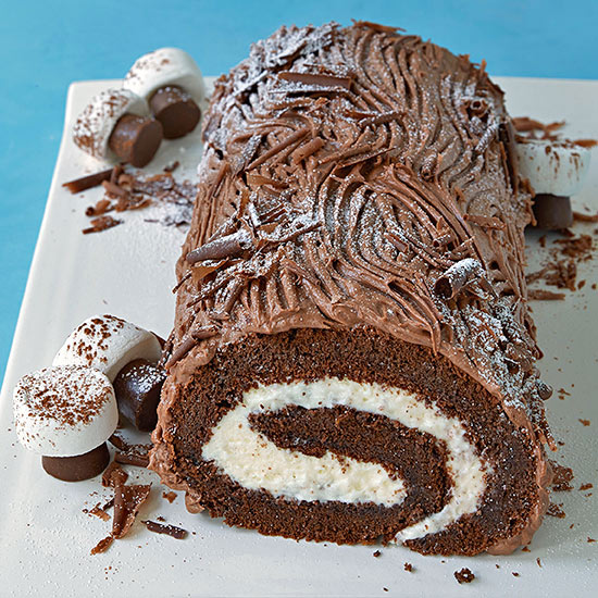 How Do You Make A Yule Log Cake - GreenStarCandy