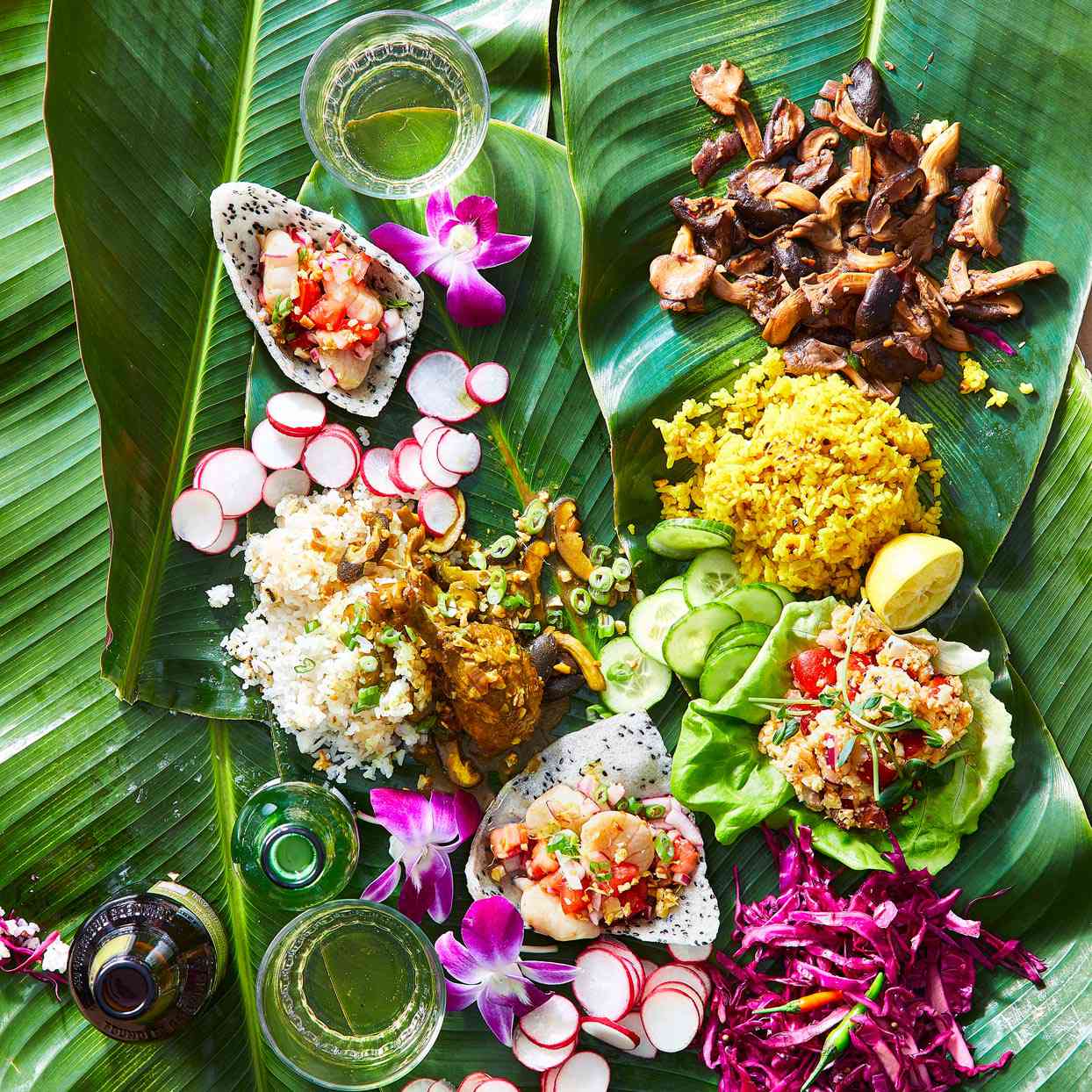 Recipes For A Filipino Kamayan Feast Allrecipes A special dinner where food is laid out onto banana. recipes for a filipino kamayan feast allrecipes