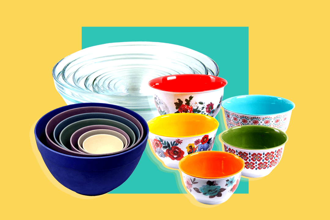 Lot of 6 Heavy Weight Melamine HANDLED SOUP BOWLS Salsa Bean Dip Colored Bowl 