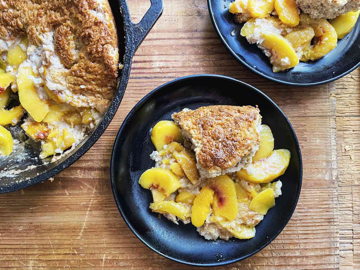 Dutch Oven Peach Cobbler for Camping image