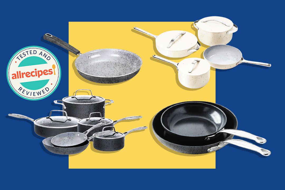 Non Stick Big Casserole Saucepan Stoneware Cookware Set Non-Stick Square Pot Set 