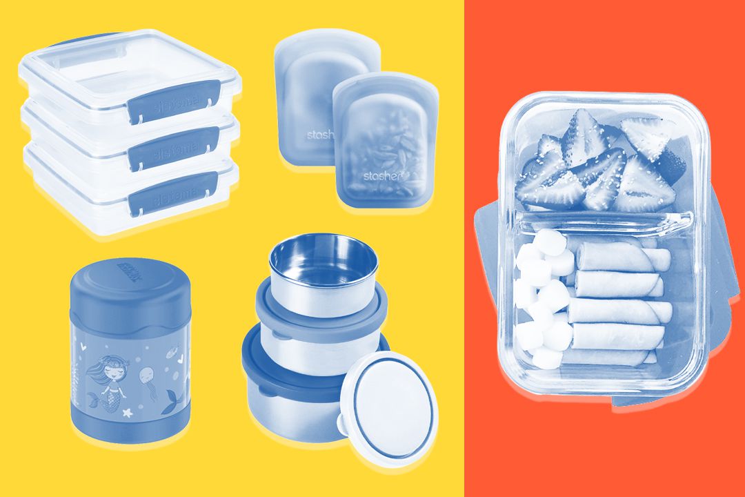 Sandwich Container-3 Pack Reusable Plastic Sandwich Breakfast Snacks-School Box 