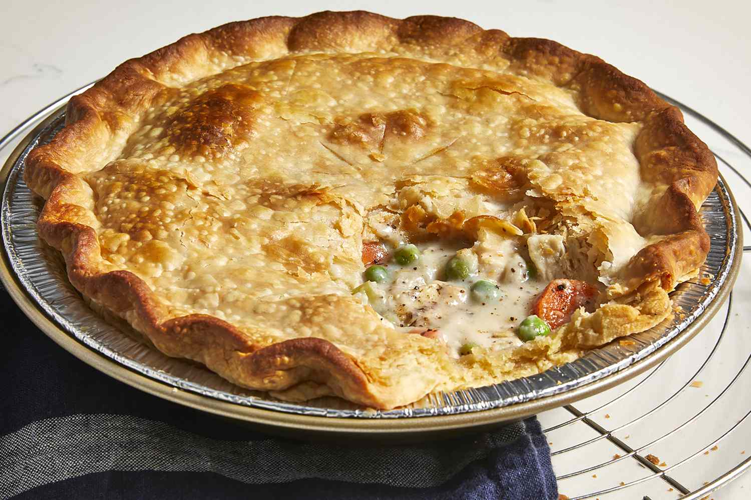How Many Calories in Homemade Chicken Pot Pie 