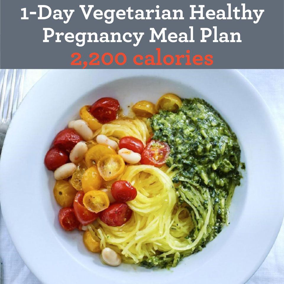 Pregnancy Diet Chart For Vegetarians