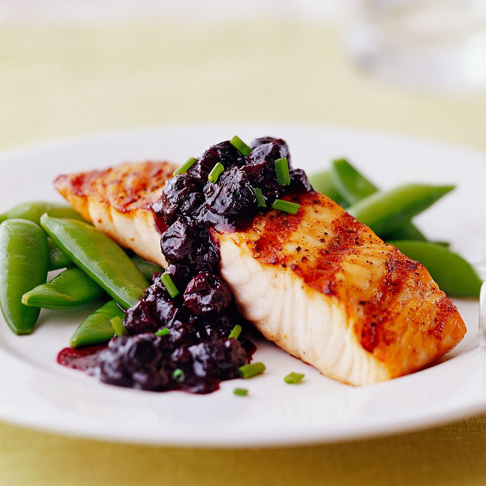 Grilled Salmon With Blueberry Sauce Recipe Eatingwell,Easy Chicken Crock Pot Recipes Low Carb
