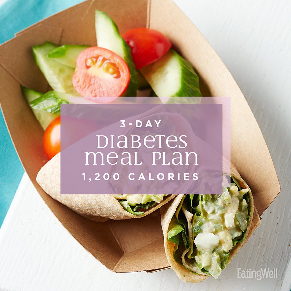 free diet plan of 1300 calories for diabetics