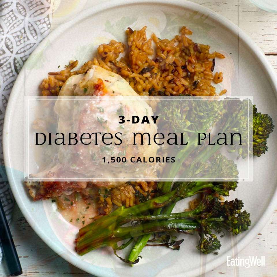 3-Day Diabetes Meal Plan: 1,500 Calories | EatingWell