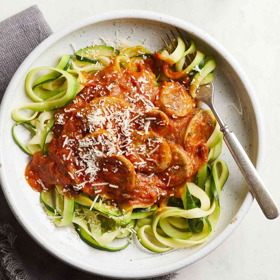 Zoodles And Sauce
