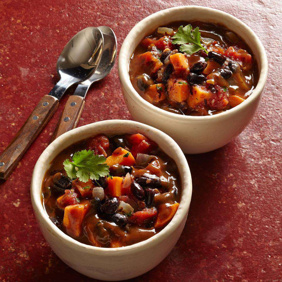 Sweet Potato Black Bean Chili For Two Recipe Eatingwell